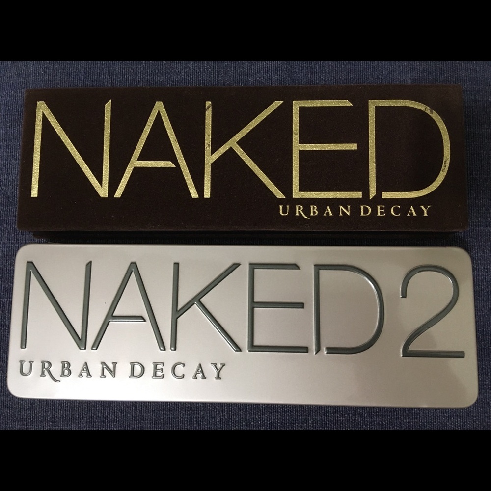 Urban Decay Naked 1 & Naked 2 Palette Lot